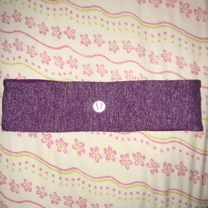 Purple Lululemon headband